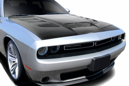 Carbon Creations Viper Style Hood 08-up Dodge Challenger - Click Image to Close